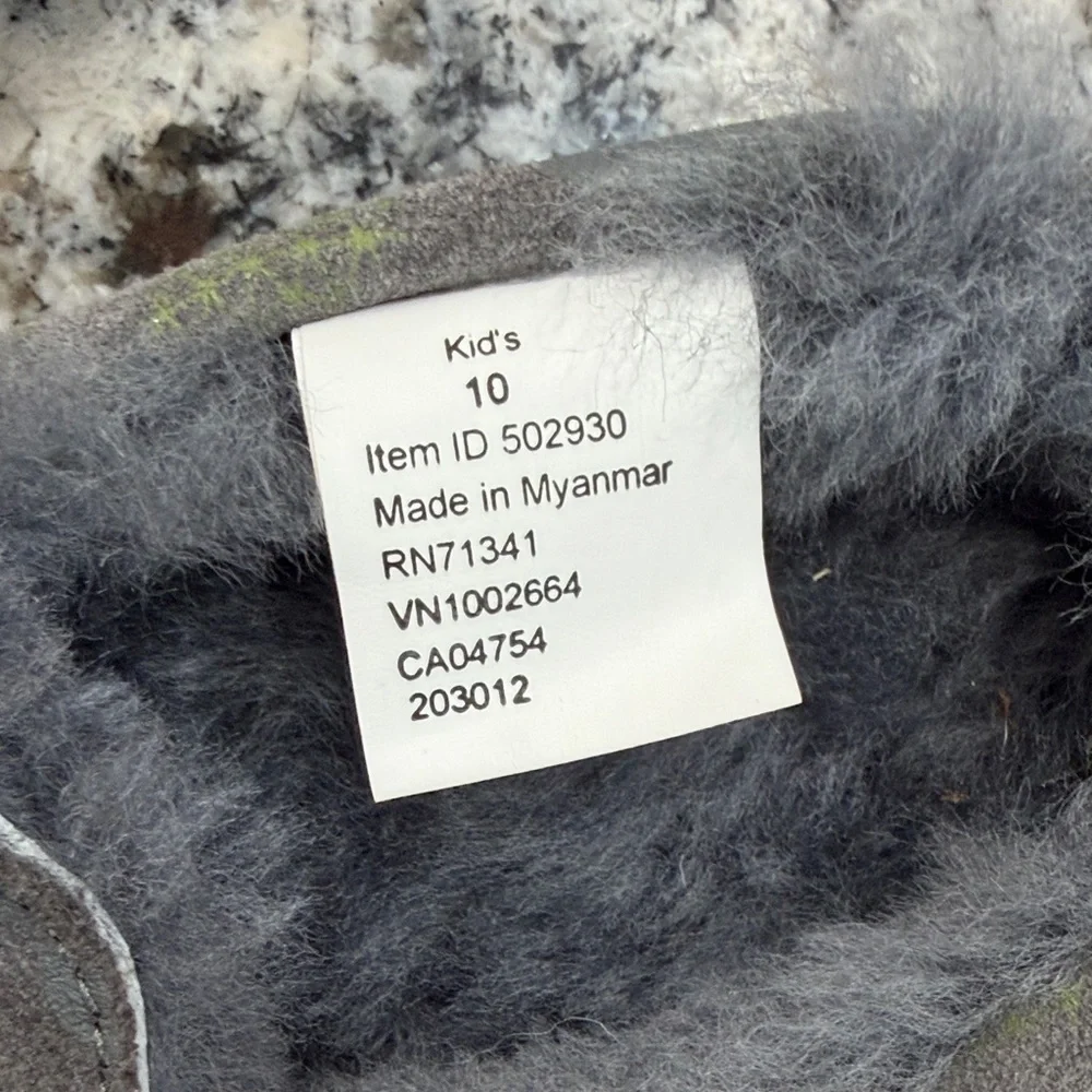 L.L. Bean Charcoal Suede Slippers